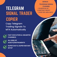 Telegram MT4 Signal Copier - Auto Manage order dari signal Telegram - PANDUAN CARA GUNA DISEDIAKAN