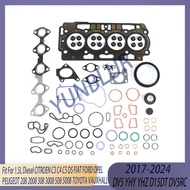 Engine Part Full Gasket Set Fit 1.5 L Diesel DV5 YHY YHZ D15DT DV5RC 17-24 For CITROEN DS FIAT FORD 
