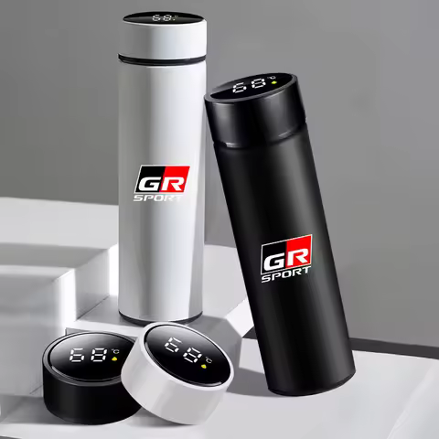 1pcs Car Water Cup Creative Mass Simple Temperature Cup for Toyota GR Yaris Sport Gazoo Racing Corol