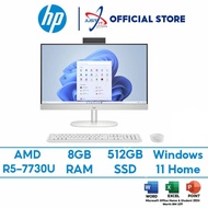 HP 24-CR0042D ALL-IN-ONE DESKTOP PC ( R7-7730U 8GD5 512SSD / 23.8“ FHD / W11H / OFFICE OPI )