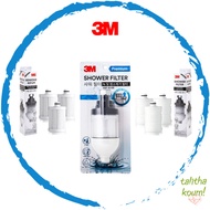 [3M] Premium Shower Filter & Two Types Refill 3pcs