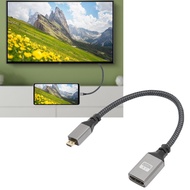 Maib Pssopp 4K HD Multimedia Interface Cable  Slim Design 60Hz 18Gbps Transmission Male to Female fo