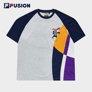 FILA FUSION x FACETASM Men's BASEBALL Short Sleeve T-shirt in Gray