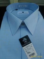 PIERRE BALMAIN PARIS 40號 淺藍色短袖襯衫乙件