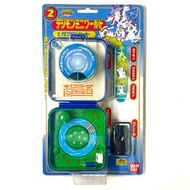 全新 1999年 數碼暴龍 polly pocket 微縮場景盒 進化組 基地 公仔 玩具 金證 日版 Bandai 中古 懷舊 vintage toys