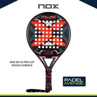 NOX ML10 PRO CUP ROUGH SURFACE PADEL RACKET RAKET - won5.shop