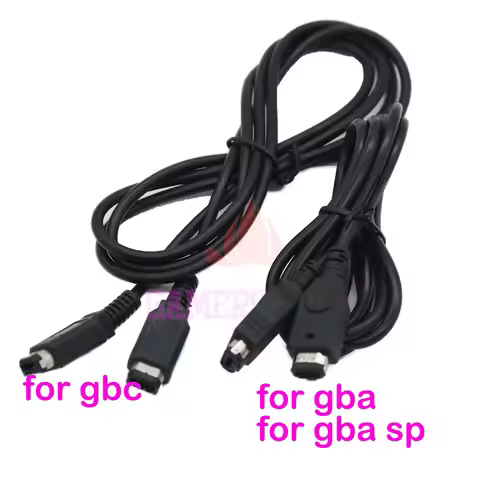 1~10PCS 2 Player Game Link Cable Connect Cord Lead For Nintendo Gameboy Advance GBA SP GBC Link Cabl