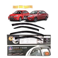 Proton Saga 2016~2023 Window Door Visor (AG) Proton Saga VVT Air Press Extra Big Rear Long Saga New 