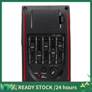5-Band Tone Controls EQ Equalizer Tuner PS-500 5-Band Acoustic Guitar EQ Preamp Equalizer Pickup Aco