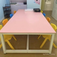 Double Training Class Art Table Desk Chair Primary School Students Painting Table Training Table Chi