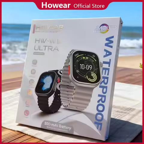 Howear Smartwatch Smart Watch Men Women HW W11 Ultra AMOLED Bluetooth Tethering Message Voice Reply 