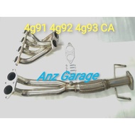 OBX 4G91 4G92 4G93 SOCH DOCH MIVEC EXTRACTOR 4X2X1 EXHAUST MANIFOLD 421 STAINLESS STEEL