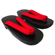 [narunaru] Ladies' Kiri Geta Black Geta Cosplay Soft Thong Comfortable Thong