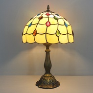 30cm Vintage Table Lights Tiffany Baroque Style Table Lamps Home Restaurant Lving Room Decoration Li