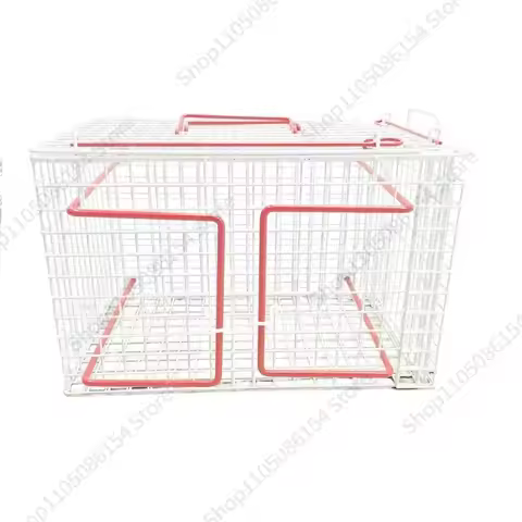 White Immersion Cat Cage, Cat Injection Cage, Cat Injection, Cat Rescue, Cat Suppression Cage