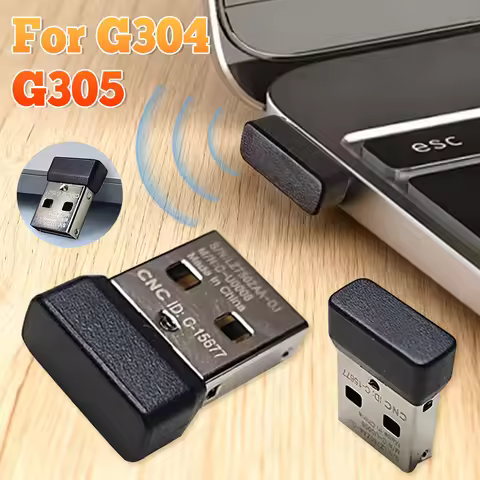 For G305/G304 Gaming Mouse USB Dongle Receiver 2.4Ghz Wireless Mouse Receiver Adapter for G304/G305