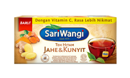 Sariwangi Teh Hitam Jahe & Kunyit 25 Teh Celup - Isi 2