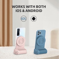 [Universal support] ที่จับเซลฟี่แม่เหล็กอเนกประสงค์แบบที่ตั้งโทรศัพท์มือถือชนิด C ที่ชาร์จแบบมือถือสำหรับซัมซุงฮัวเหว่ยเสี่ยวหมี่ iPhone 14 Pro