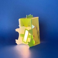 動物造型字母燈－I.iguana鬣蜥/免裁切.燈飾