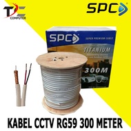 Kabel CCTV Coaxial 300 Meter Power RG59 Kabel CCTV 1 Roll