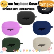 TAMAKO Earphone , Dustproof Silicone Earphone Protective Cover, Portable Soft Shockproof Storage Shell for Bose Ultra Open Earbuds Home/Travel