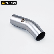 For Ninja ZX6R ZX-6R 2009 - 2025 Motorcycle Exhaust Escape Muffler Stainless Steel Middle Link Pipe 