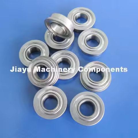 Free Shipping 10/50PCS FR156ZZ SFR156ZZ Flanged Bearings 3/16 x 5/16 x 1/8 inch Flange Ball Bearings
