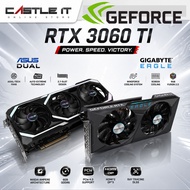 Asus Gigabyte Nvidia GeForce RTX 3060 Ti Eagle Megalodon OC 8GB GDDR6 RTX3060 12G Graphics Card Used