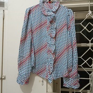 URBAN REVIVO geometric shirt