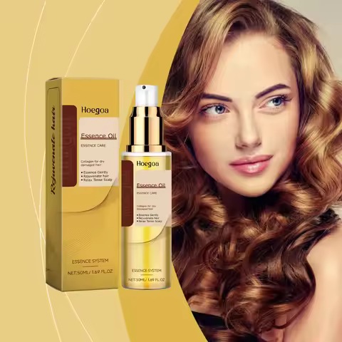 Pure Argan Oil Hair Essential Oil Preventing Hair Loss Nourishing Smoothing Dry Frizzy Multi-functio