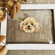 透明相框似顏繪