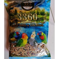3360 Love bird & Cocatiel Premium food