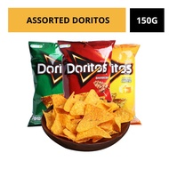 [HALAL] DORITOS INDONESIA FLAVOURED CORN CHIPS 150g (ROASTED CORN , BARBECUE , NACHO CHEESE)