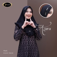 KHIMAR AZURA Yessana Hijab Original bahan Ceruty