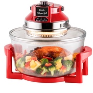 IONA 12L Halogen Grill Oven - Cooks 3x faster than oven. - GLTB112