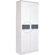 Glossy White Tall Shoe Cabinet