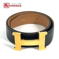 愛馬仕 H 五金大 logo Constance H 皮帶