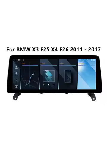 NEW 12.3inch For BMW X3 F25 X4 F26 2011 - 2017 Bluetooth Car Radio Multimedia Player GPS Navi DSP St