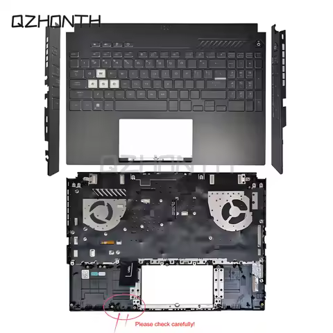 New Original For ASUS TUF Gaming A15 F15 FX507 FA507 FX517 Palmrest Upper Case with US RGB Backlit K
