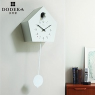 Dodijia Japanese Cuckoo Clock Children's Creative Cuckoo Clock Living Room Home Nordic Modern Pendul