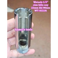 OXY Wetools WT-9222A car oxygen sensor socket removal tool 22mm long 90mm