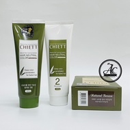 Chiett Natural Hair Colouring System Hair Neutral Avenue Chiett Magic speed color SET Ready Stock in