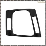 [L W H Y] Carbon Fiber Car Inner Gear Shift Box Panel Cover Trim Sticker Fit for  3 Series E46 1998-
