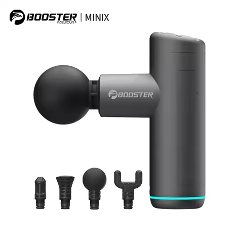 Booster Mini X Massage Gun Percussion Back and Neck Massager Electric Vibrators Portable Fitness Min