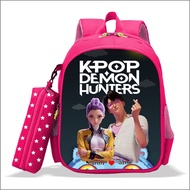 pZ Paket 5in1 Tas Ransel Sekolah Anak TK SD Karakter RUMI & JINU KPOP DEMON HUNTERS Kualitas Premium