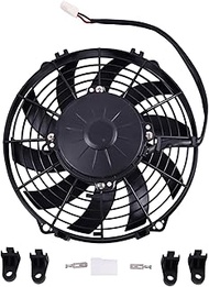AIVWUMOT 9 Inch Curved Blade Low Profile Puller Fan 12V 30100452 VA07-AP12/C-58A Compatible with SPA