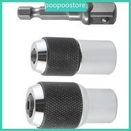 poo Carbon Steel Tap Socket Chuck Set 65mm Extension Rod With Ratcheting Function