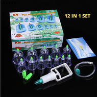 真空拔罐器 DIY Bekam Set Alat Cupping Therapy Lengkap Angin Terapi Darah Mesin Urut Badan Set Massage Det