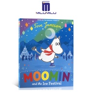 Moomin และหนังสือปกอ่อนเทศกาลน้ำแข็ง-ฉบับนานาชาติโดยหนังสือภาษาอังกฤษต้นฉบับ Tove Jansson