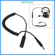KOK Radio 7 1mm to U174 U for COMTACNATO Plug- Headset Extension